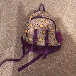 Kids emoji backpack
